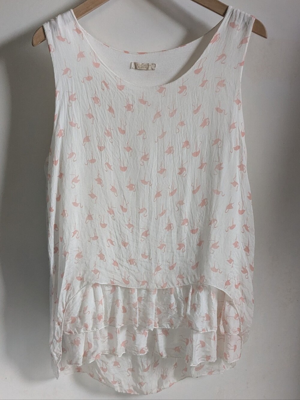 Flamingo Blouse Medium